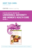 cover image - Elsevier Adaptive Quizzing for Lowdermilk Maternity and Women's Health Care (Retail Access Card),11th Edition