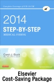 cover image - Step-by-Step Medical Coding 2014 Edition - Text, Workbook, 2015 ICD-9-CM for Hospitals Volumes 1, 2 & 3 Standard Edition, 2014 HCPCS Standard Edition and AMA CPT 2014 Standard Edition Package