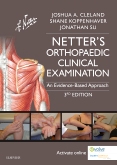 cover image - Netter's Orthopaedic Clinical Examination Elsevier eBook on VitalSource,3rd Edition