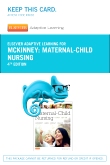 cover image - Elsevier Adaptive Learning for Maternal-Child Nursing (Access Card),4th Edition