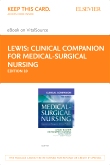 cover image - Clinical Companion to Medical-Surgical Nursing - Elsevier eBook on VitalSource (Retail Access Card),10th Edition