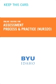 cover image - Assessment Process and Practice Course Fee (NUR320CF)