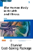 cover image - The Human Body in Health and Illness - Text and Elsevier Adaptive Learning (Access Card) and Elsevier Adaptive Quizzing (Access Card) Package,5th Edition