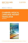 cover image - Medical Language Instant Translator - Elsevier eBook on VitalSource (Retail Access Card),6th Edition