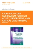 cover image - AACN Core Curriculum for High Acuity, Progressive and Critical Care Nursing - Elsevier eBook on VitalSource (Retail Access Card),7th Edition