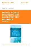 cover image - Mosby's Diagnostic and Laboratory Test Reference - Elsevier eBook on VitalSource (Retail Access Card),13th Edition
