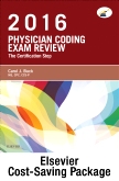 cover image - Physician Coding Exam Review 2016 - Elsevier eBook on VitalSource + Evolve Access (Retail Access Cards)