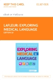 cover image - Exploring Medical Language - Elsevier eBook on VitalSource (Retail Access Card),10th Edition