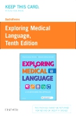 cover image - AudioTerms for Exploring Medical Language - Retail Pack,10th Edition