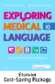 cover image - Exploring Medical Language - Text and AudioTerms Package,10th Edition