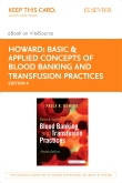 cover image - Basic & Applied Concepts of Blood Banking and Transfusion Practices - Elsevier eBook on VitalSource (Retail Access Card),4th Edition