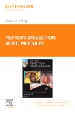 Netters Dissection Video Modules (Retail Access Card)
