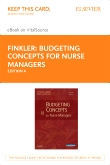 Budgeting Concepts for Nurse Managers - Elsevier eBook on VitalSource (Retail Access Card)