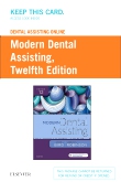 cover image - Dental Assisting Online for Modern Dental Assisting (Access Card),12th Edition