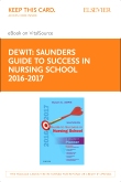 cover image - Saunders Guide to Success in Nursing School, 2016-2017 - Elsevier eBook on VitalSource (Retail Access Card),12th Edition