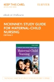 cover image - Study Guide for Maternal-Child Nursing - Elsevier eBook on VitalSource (Retail Access Card),5th Edition