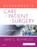 cover image - Alexander's Care of the Patient in Surgery,16th Edition