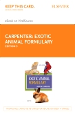 cover image - Exotic Animal Formulary - Elsevier eBook on VitalSource (Retail Access Card),5th Edition