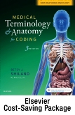 cover image - Medical Terminology & Anatomy for ICD-10 Coding - Text and Elsevier Adaptive Learning Package,3rd Edition