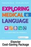 cover image - Exploring Medical Language - Text and Elsevier Adaptive Learning Package,10th Edition