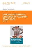 cover image - Differential Diagnosis of Common Complaints Elsevier eBook on VitalSource (Retail Access Card),7th Edition