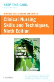 cover image - Nursing Skills Online Version 4.0 for Clinical Nursing Skills and Techniques (Access Code),9th Edition