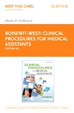 cover image - Clinical Procedures for Medical Assistants - Elsevier eBook on VitalSource (Retail Access Card),10th Edition
