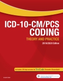 cover image - ICD-10-CM/PCS Coding: Theory and Practice, 2019/2020 Edition