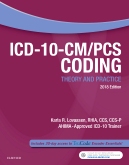 cover image - ICD-10-CM/PCS Coding: Theory and Practice, 2018 Edition Elsevier eBook on VitalSource