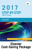 cover image - Step-by-Step Medical Coding, 2017 edition - Text and Elsevier Adaptive Learning Package