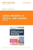 cover image - Priorities in Critical Care Nursing - Elsevier eBook on VitalSource (Retail Access Card),8th Edition
