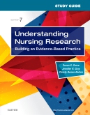 cover image - Study Guide for Understanding Nursing Research Elsevier eBook on VitalSource,7th Edition