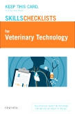cover image - Elsevier's Skills Checklists for Veterinary Technology