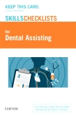 cover image - Elsevier's Skills Checklists for Dental Assisting (Access Card)