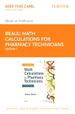 cover image - Math Calculations for Pharmacy Technicians Elsevier eBook on VitalSource (Retail Access Card),3rd Edition