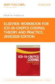 cover image - Workbook for ICD-10-CM/PCS Coding: Theory and Practice, 2019/2020 Edition - Elsevier eBook on VitalSource (Retail Access Card)