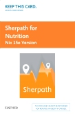 cover image - Sherpath for Nutrition (Nix Version) - Access Card,15th Edition