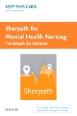 cover image - Sherpath for Mental Health Nursing (Fortinash Version) - Access Card,5th Edition