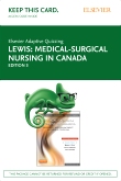 cover image - Elsevier Adaptive Quizzing for Lewis: Medical-Surgical Nursing in Canada (Access Card),3rd Edition