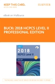 cover image - 2018 HCPCS Level II Professional Edition - Elsevier eBook on VitalSource (Retail Access Card)