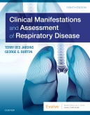 cover image - Clinical Manifestations and Assessment of Respiratory Disease Elsevier eBook on VitalSource,8th Edition