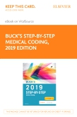 cover image - Buck's Step-by-Step Medical Coding, 2019 Edition Elsevier eBook on VitalSource (Retail Access Card)