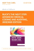 cover image - Buck's The Next Step: Advanced Medical Coding and Auditing, 2019/2020 Edition Elsevier eBook on VitalSource (Retail Access Card)