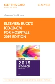 cover image - Buck's 2019 ICD-10-CM Hospital Edition Elsevier eBook on VitalSource (Retail Access Card)