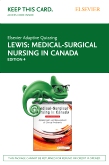 cover image - Elsevier Adaptive Quizzing for Lewis: Medical-Surgical Nursing in Canada (Access Card),4th Edition