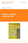cover image - Ferri's Clinical Advisor 2019 Elsevier eBook on VitalSource (Retail Access Card)