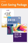 cover image - 2019 ICD-10-CM Hospital Edition, 2018 HCPCS Professional Edition and AMA 2018 CPT Professional Edition Package