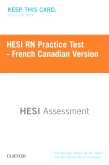 cover image - HESI RN Practice Test - French Canadian Version - Classic Version