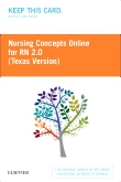 cover image - Nursing Concepts Online for RN 2.0: Texas Version - Classic Version,2nd Edition
