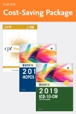cover image - 2019 ICD-10-CM Physician Edition, 2019 HCPCS Professional Edition and AMA 2019 CPT Professional Edition Package